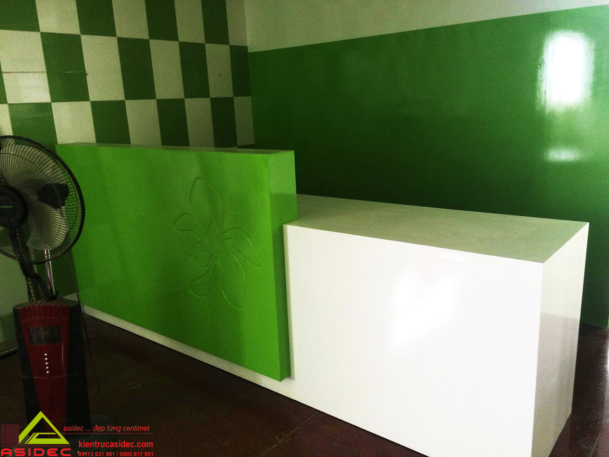 NỘI THẤT VĂN PHÒNG ẨM THỰC TRẦN GIAI ĐOẠN 1